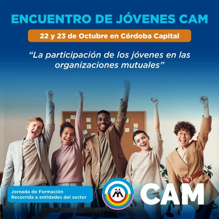 Jóvenes de distintas provincias se reunirán en Córdoba. El encuentro contará con espacios de formación dirigencial, intercambios de experiencias sobre la participación de jóvenes en el movimiento mutualista y el recorrido a entidades del sector.