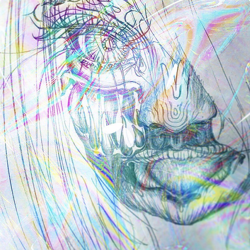 h2optli's tweet photo. 発狂の始まり
 #絵 #picture #イラスト #illust https://t.co/70CP7CA364