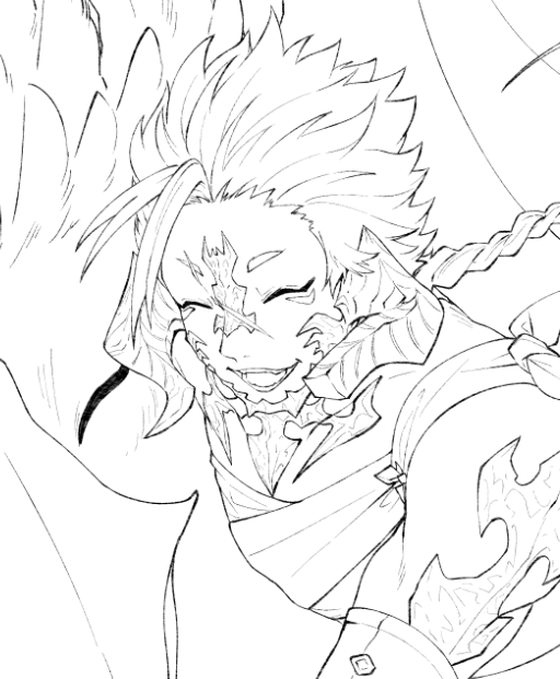 Rly liked how his face turned out uhfhhr 