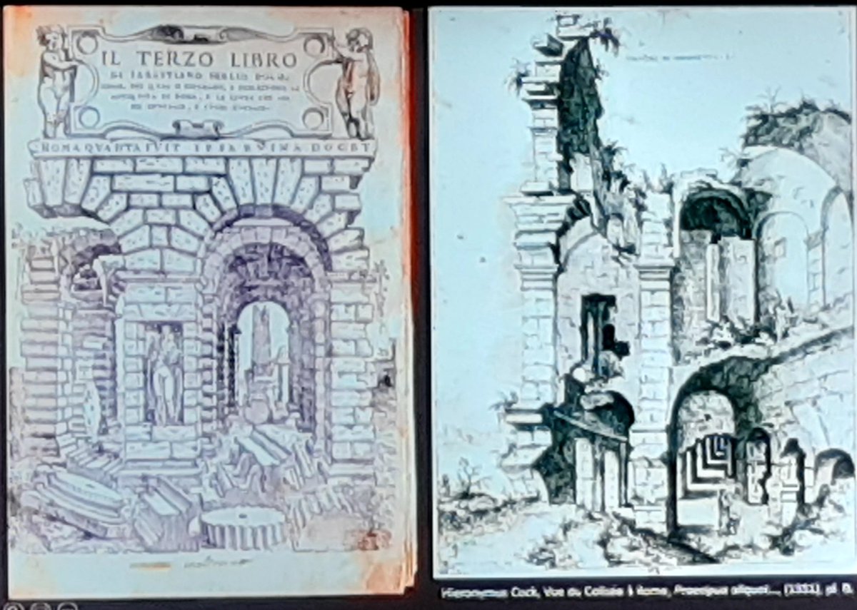 domainerandan's tweet photo. Dernière séquence du colloque avec l'intro de Jean-Philippe Garric (@SorbonneParis1) sur les ruines : "Combien Rome fût grande, sa ruine nous le montre" ; 1 maxime qui s'applique au @domainerandan ! https://t.co/KBi0qwV3ux