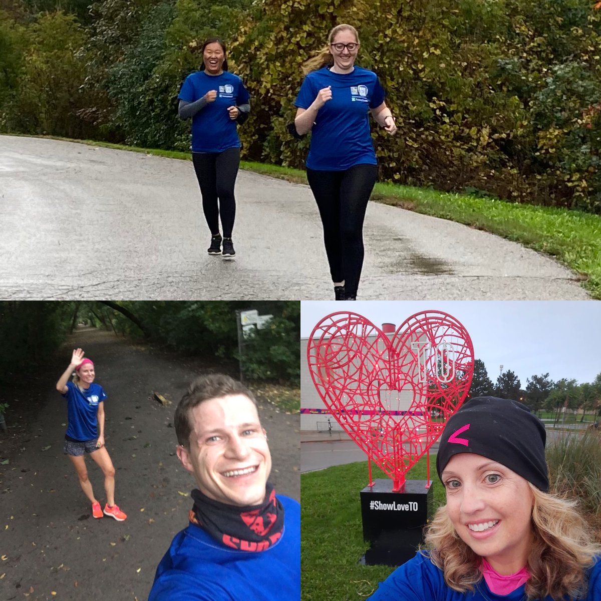 We see you #TeamSunnybrook and you look great. Blue is definitely your colour! 
Keep posting your 📸 and tag us! #RBCRacefortheKids