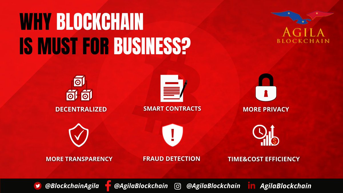 BlockchainAgila's tweet image. Do you think blockchain can bring a huge change in business sector?

Do you have any doubt about it?
Write down your comment. 👇

#AgilaBlockchain #blockchain #blockchainsystem #blockchainPH #education #bitcoininvestment #btc #Bitcoin #Bitcoinasia #blockchaintechnology