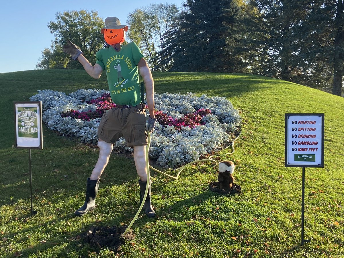 1st year participating in the Waconia Chamber of Commerce Scarecrow competition.  <a href="/BillMurray/">Bill Murray</a> we sincerely apologize for the lumpy legs.