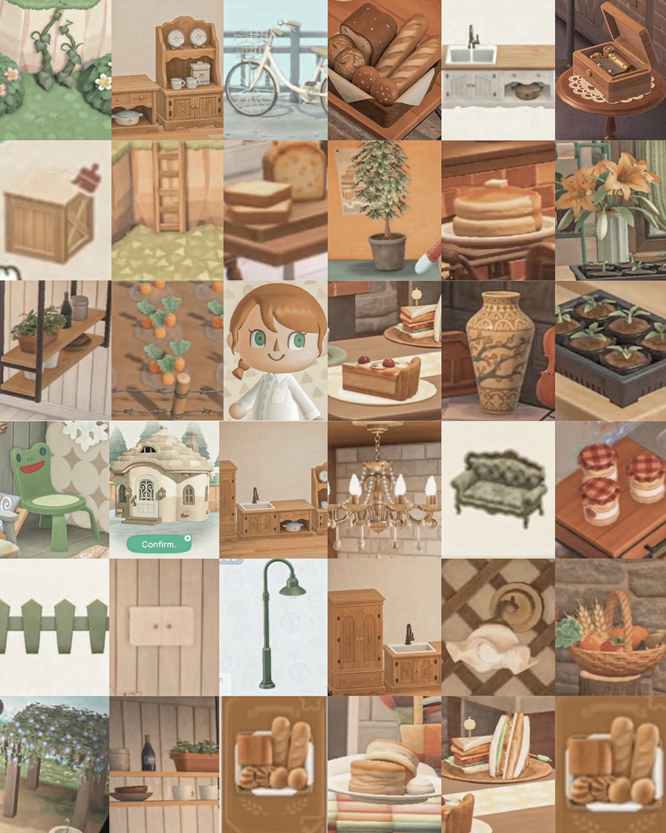 mabelsapron's tweet photo. a compilation of my favourite items from the update🤍🍞

#acnh #ACNHDirect https://t.co/GVlMLJaAa4