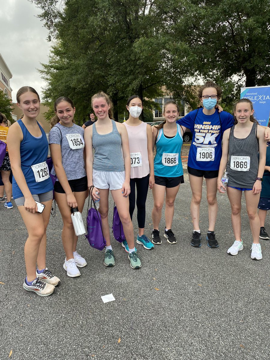 TheMsByrne's tweet photo. Congratulations to @StacyFloyd and the #RunForYourLife #LeadershipLab. These students successfully trained, fundraised, and ran the #DyslexiaDash this morning. We are so proud of these @AGSHurricanes 💙💛🏃‍♀️🏃

#ThisIsAGS #AGSStrong #atlantagirlsschool https://t.co/1fCyUfyVSX