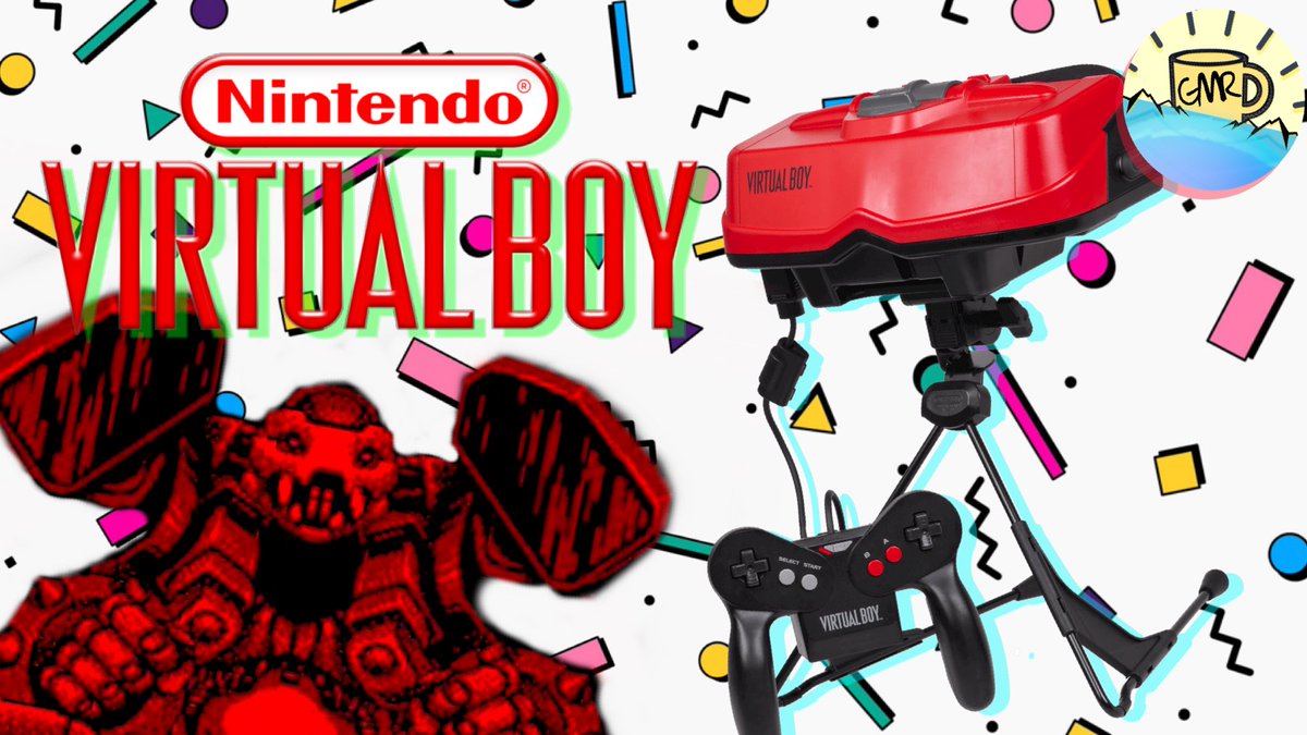 GMRetroND's tweet photo. Bust out the Visine, because it’s time to talk Virtual Boy on this installment of GMR!!! https://t.co/Tk00waUcI2 #Nintendo #VirtualBoy #RetroGaming #Wario https://t.co/l4UZsGWBIT