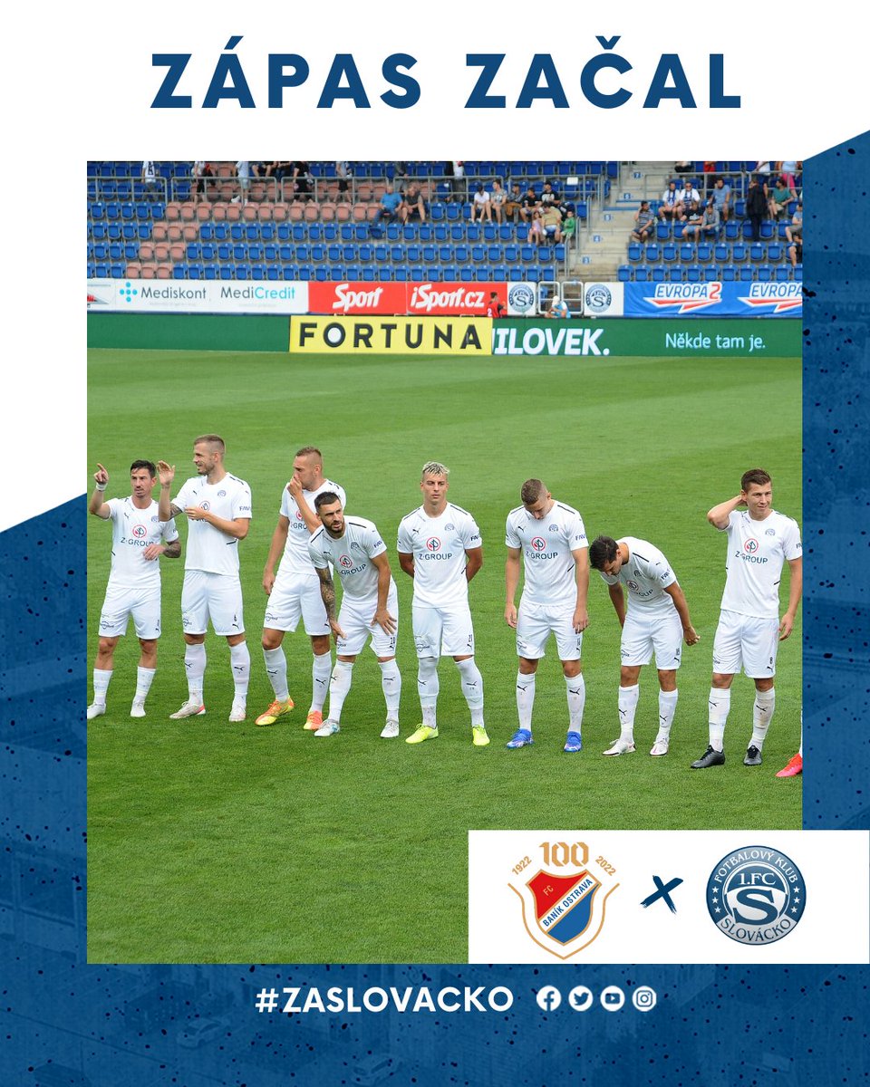 1_FCS's tweet photo. Utkání v Ostravě bylo právě zahájeno!
⏱ 1' | #zaslovacko | #ovaslo 0:0 https://t.co/5vFq5xW59A