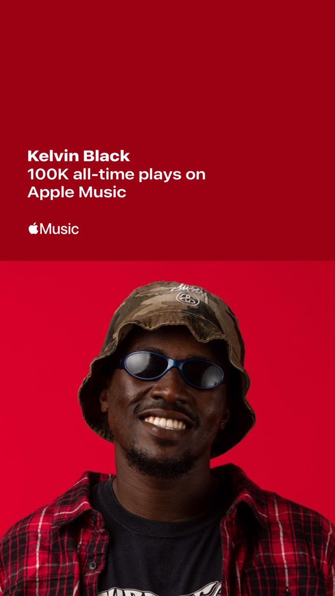 _Kelvinblackkb's tweet photo. Congratulations to my Team with respect to their dedicated push to my career as an artist.The brand KELVIN BLACK officially hits 100,000 all time plays on @applemusic  Kindly keep supporting the movement &amp; nuff love to all the lovely listeners. https://t.co/bIpCNaaxy0