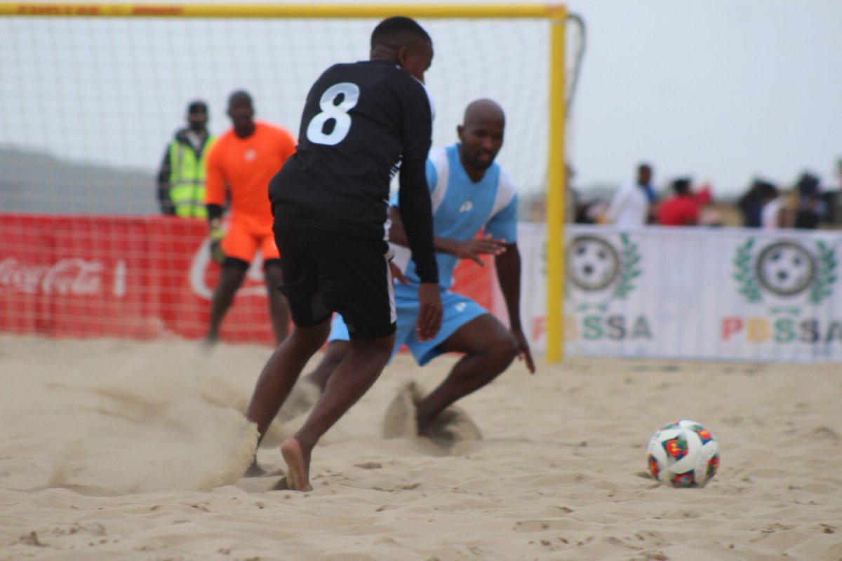 ProBeachSoccer1's tweet photo. Durban Beach Club claim their second victory of this campaign beating Ingqwele FC 5-2, who are yet to register a victory so far. 

#Woz’obona #Pbssa https://t.co/p0PtswUodO