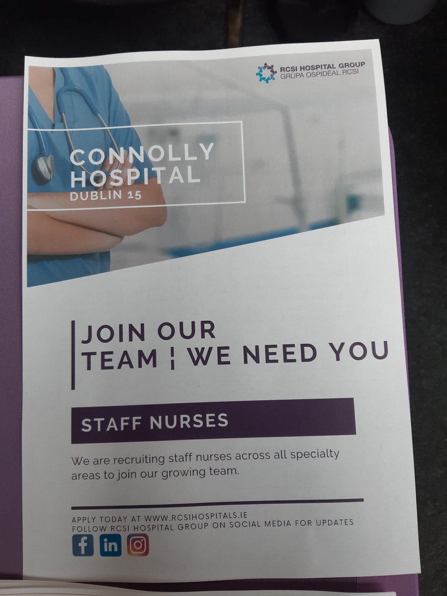 ConnollyNursing's tweet photo. Fantastic atmosphere here in the RDS at the Nursing Midwifery Recruitment Day https://t.co/77ccUTQFLw