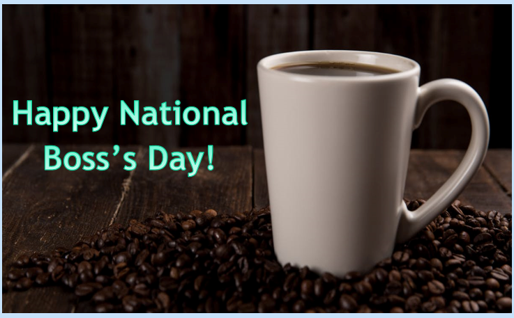 Jessica48712222's tweet photo. Happy Boss’s Day to someone who does so much for this company and its employees! October 16th is National boss's Day. Do you love your boss? Do they go above and beyond to do what is best for you and your company? Show your appreciation today!! #bossday  #doyouloveyourboss https://t.co/SEw6SJEJ8F