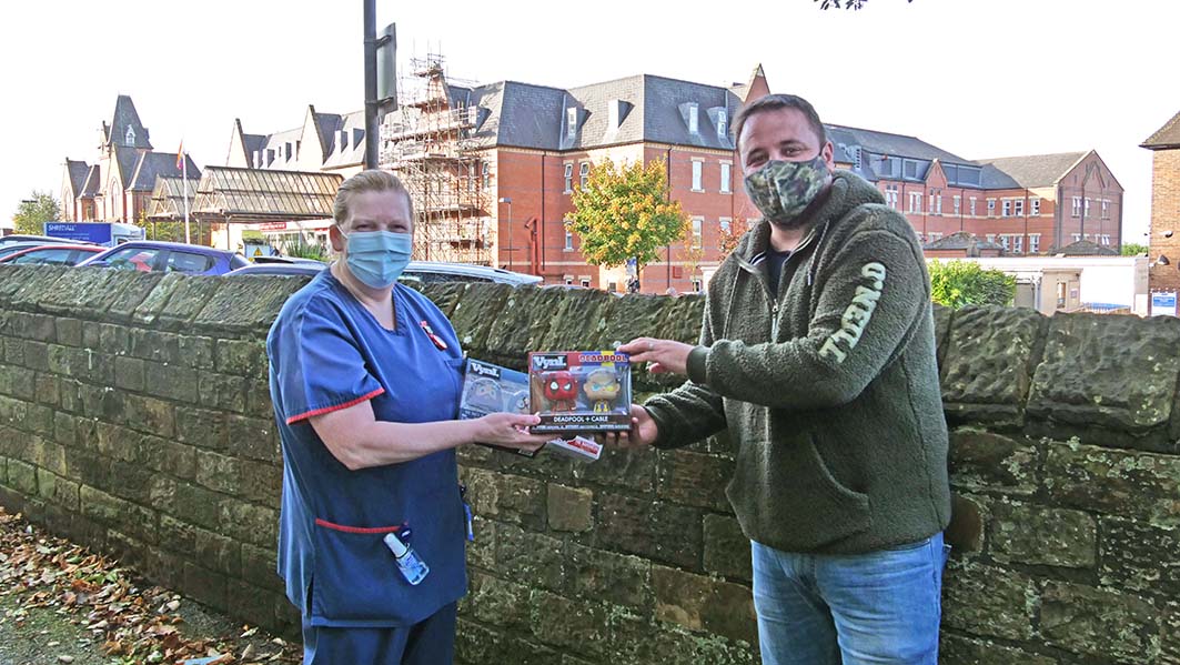 WWLNHS's tweet photo. Self-professed ‘geek’ at heart and long time collector of pop culture figures and statues, Paul Dwerryhouse, has kindly donated some Pop Vinyl Figures to our Rainbow Ward.
💬Paul said "I want to put a smile on children's faces in their time of need".
Thank you💙 https://t.co/amEIN0aSVA