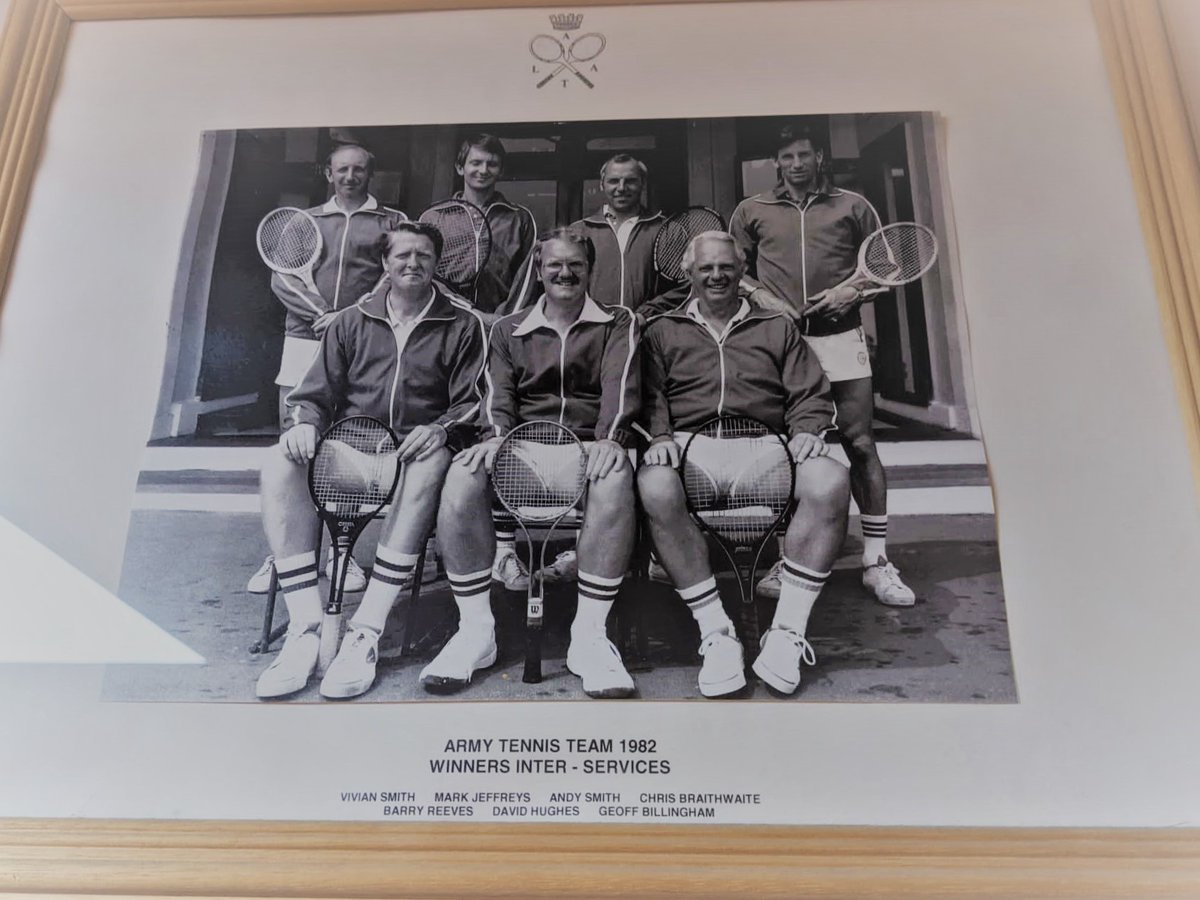 MJWinningSummit's tweet photo. I love World tennis Innovation Day as it gives me a chance to go down memory lane. 

Here is the Army Tennis Honours Board. My contributions to the Army tennis Honours board started in 1976 and went onto 1983.

MAKE EVERY DAY YOUR INNOVATION DAY!
@TBDtennisinnov1 #militarytennis https://t.co/UZcB9Nf6le