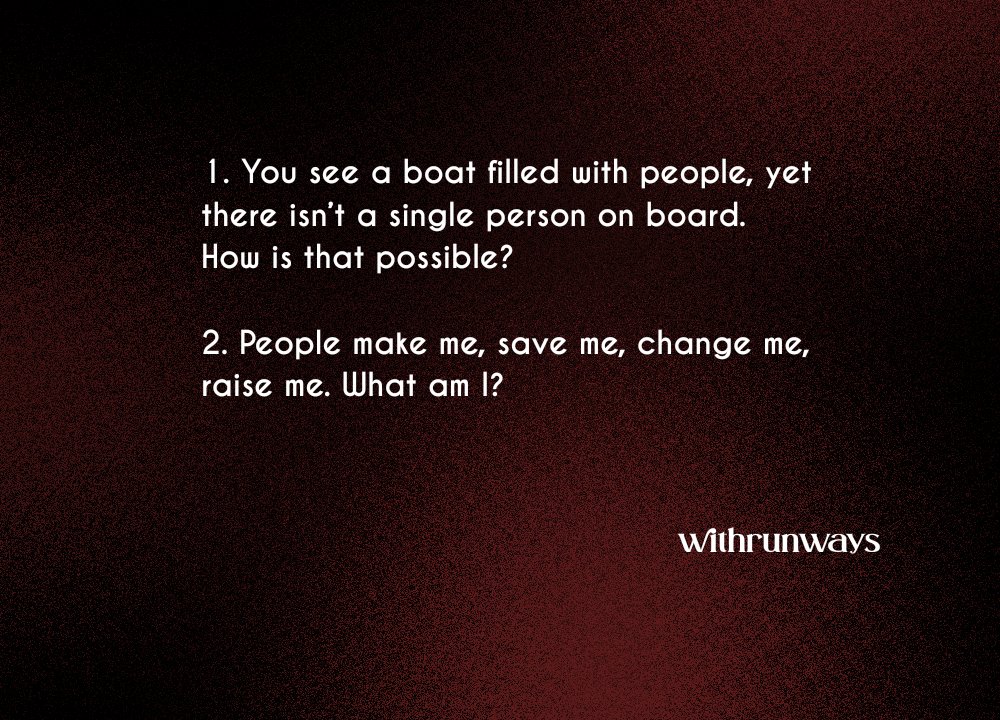 runwaysoffice's tweet photo. ( BONUS SALARY )

It’s your choice to raise your salary even more... by solving these riddles (it’s easy). Turn the answer to our DM! https://t.co/IWFcVInFOj