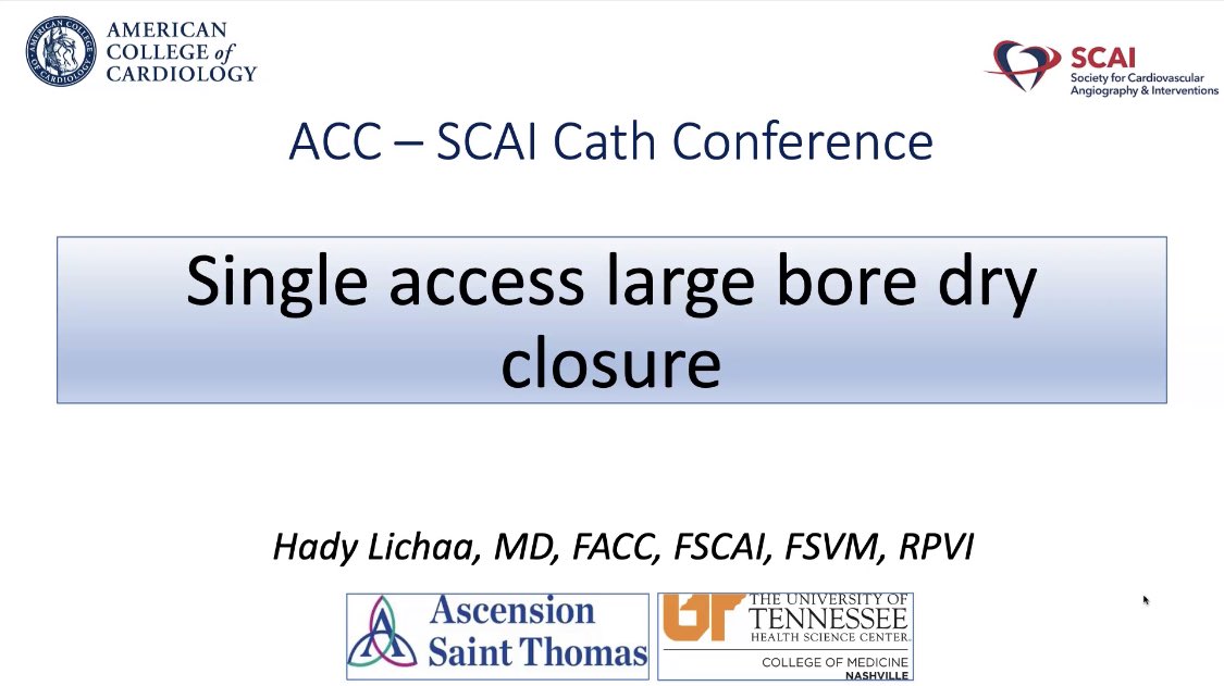 sabeedak1's tweet photo. Happening now ! #ACCIC #SCAI @SCAI @mphillips1503 @SanChris999 @HadyLichaaMD @SJcardio @DenadaPalmMD https://t.co/CzSaq61qFE