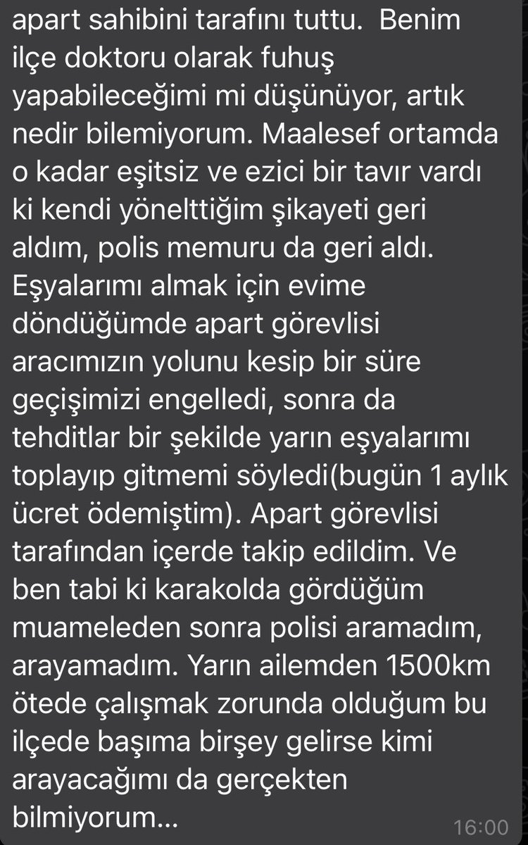 dkmylm's tweet photo. Taliban ülkemize yeni mi geldi sanıyorsunuz? Mecburi hizmet yapan bir kadın meslektaşımızın başına geleni okuyun. https://t.co/syY9kf3zI5