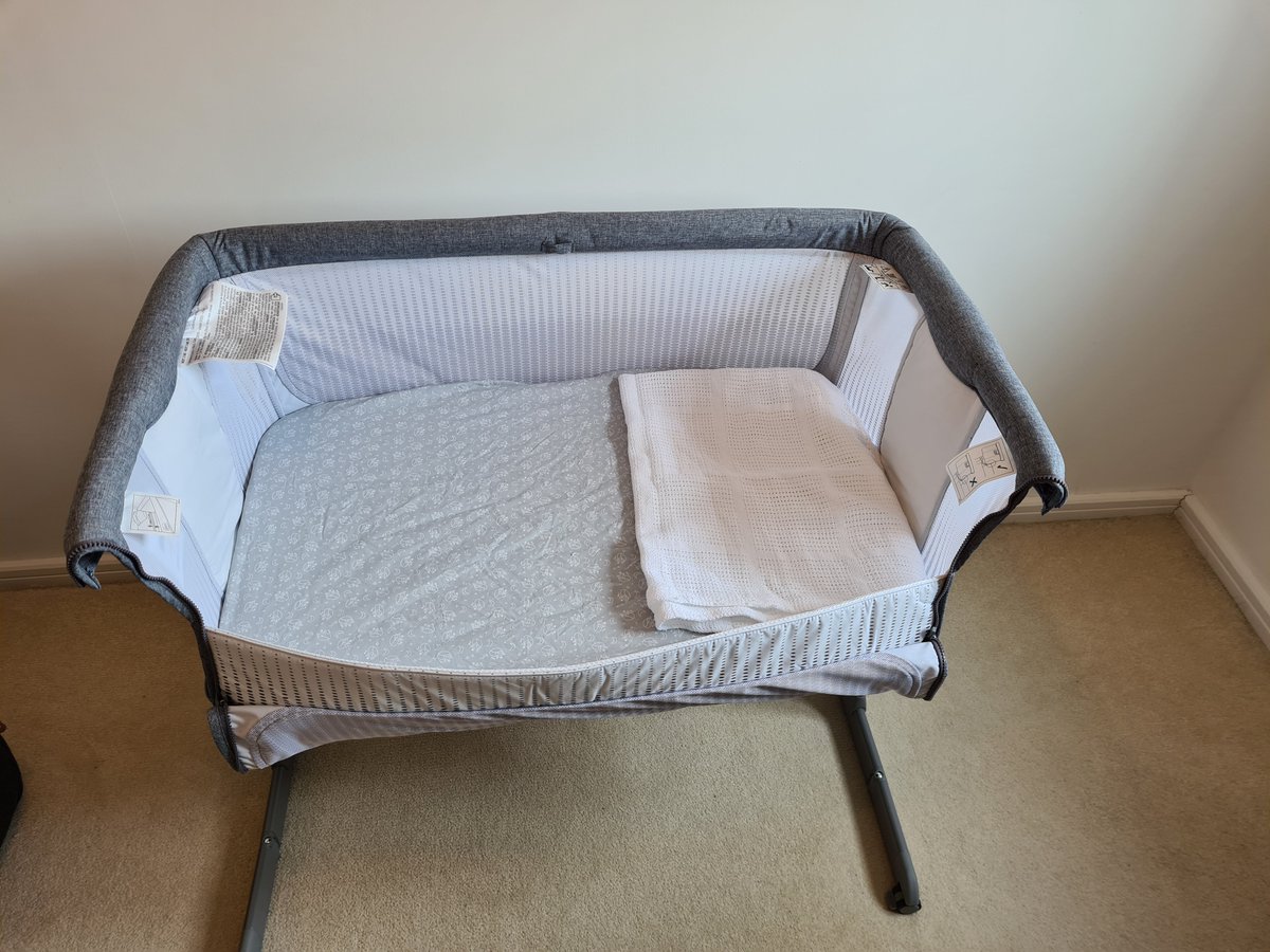 D365Geek's tweet photo. Did another #DadThing today, built the bedside crib. Little man will be safe in this. #DadPowers https://t.co/hebj0jCBXL