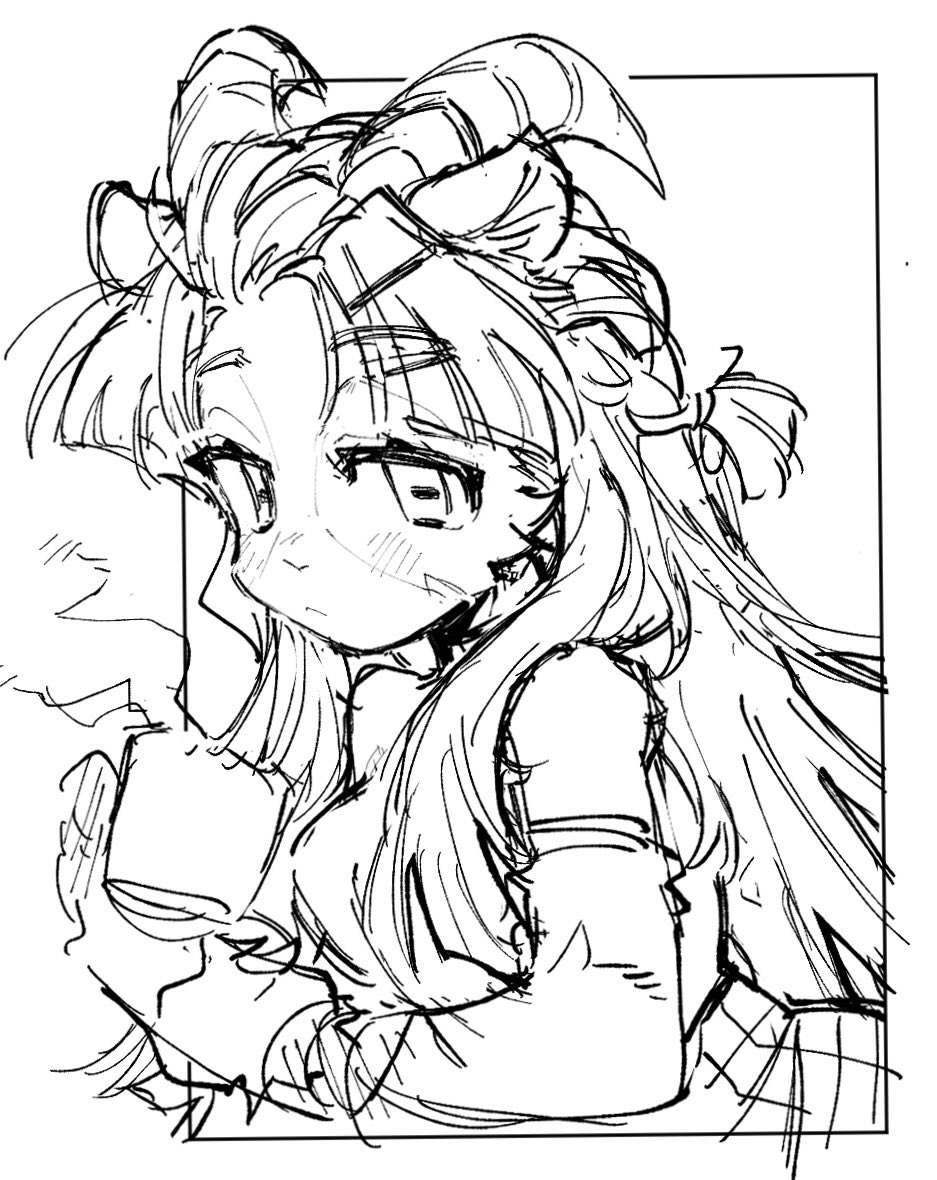 下書きの羊ちゃん🐏 