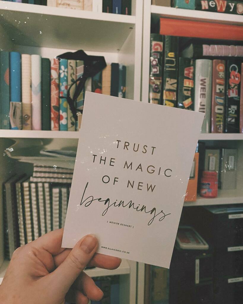 Kells58's tweet photo. Trust the magic of new beginnings 

#igotthis #qotd #quotes #quoteoftheday #quotestagram #ellaiconic #magic #lookforthemagic https://t.co/cedgEHKsVX https://t.co/b6jUj92TZz