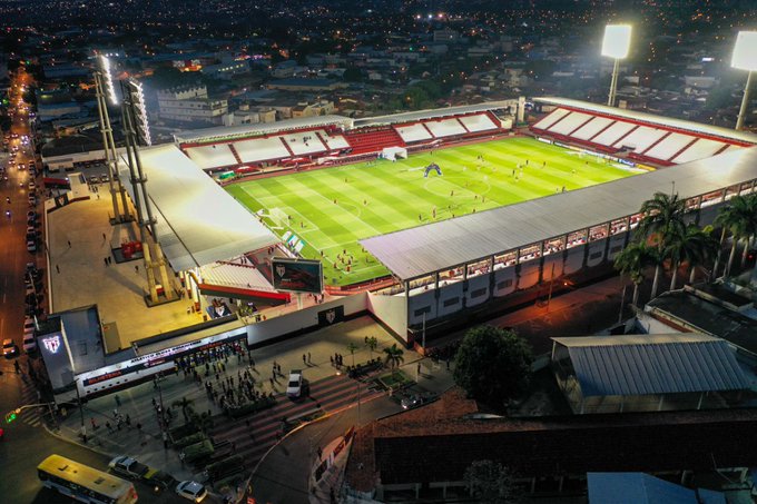 A capacidade máxima do Estádio Antônio Accioly para esta partida será de 3600 torcedores. Foto: Atlético-GO/Twitter