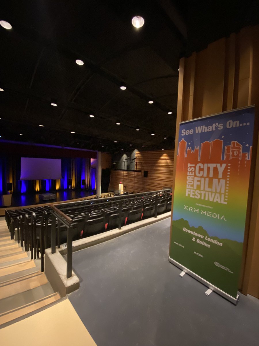 TheWolfLdn's tweet photo. Lights, camera…almost action. @FCfilmfestival has moved in and getting ready to bring you all the best films from #SWOnt. 
⁣
We are proud supporters of the  festival and after 19 months we are happy to open our doors to London’s film lovers. Welcome back to the Wolf! ⁣ https://t.co/uvVbtzeSiW