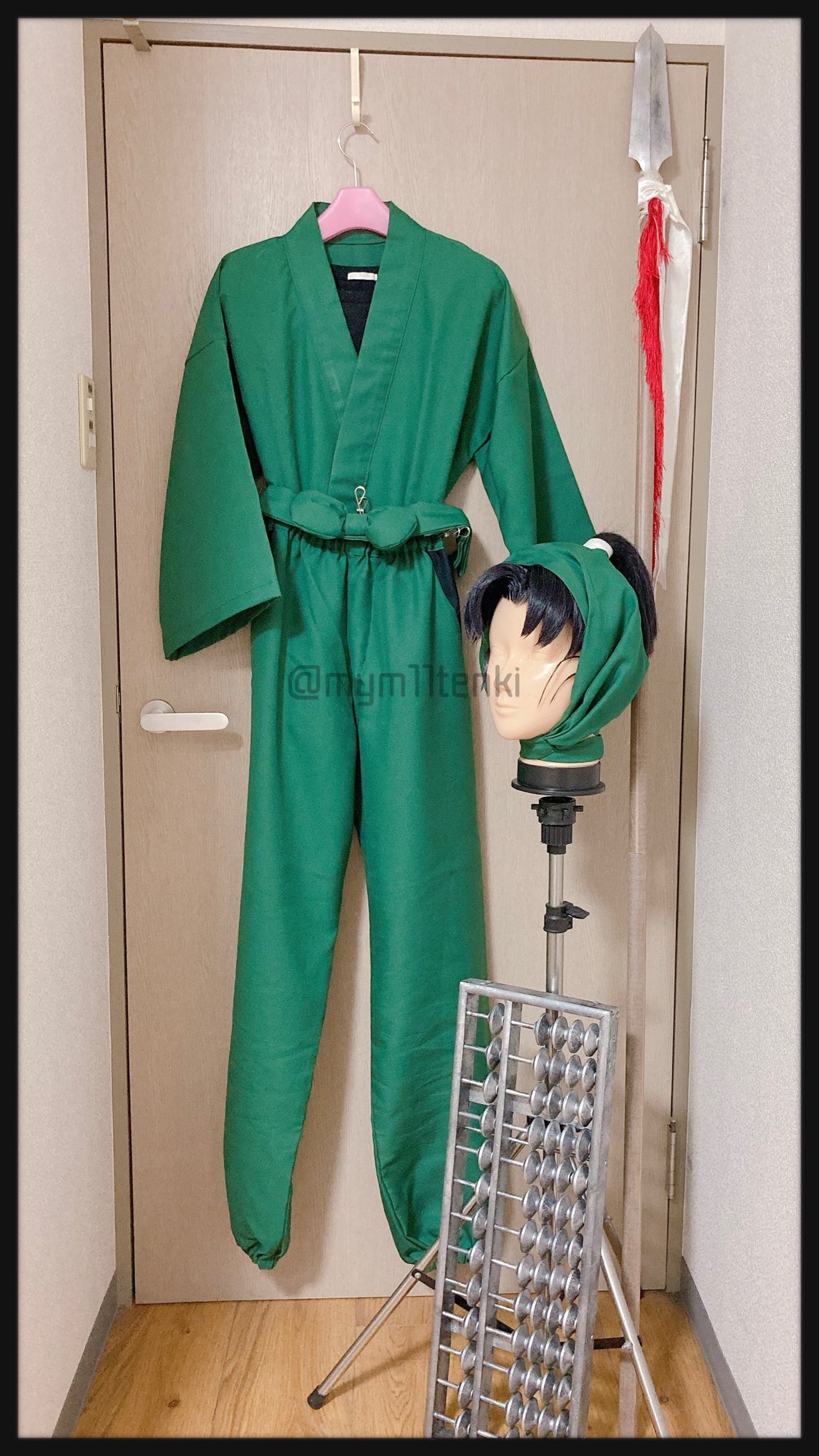 忍たま 潮江文次郎コスプレにピッタリ！10キロ（に見える