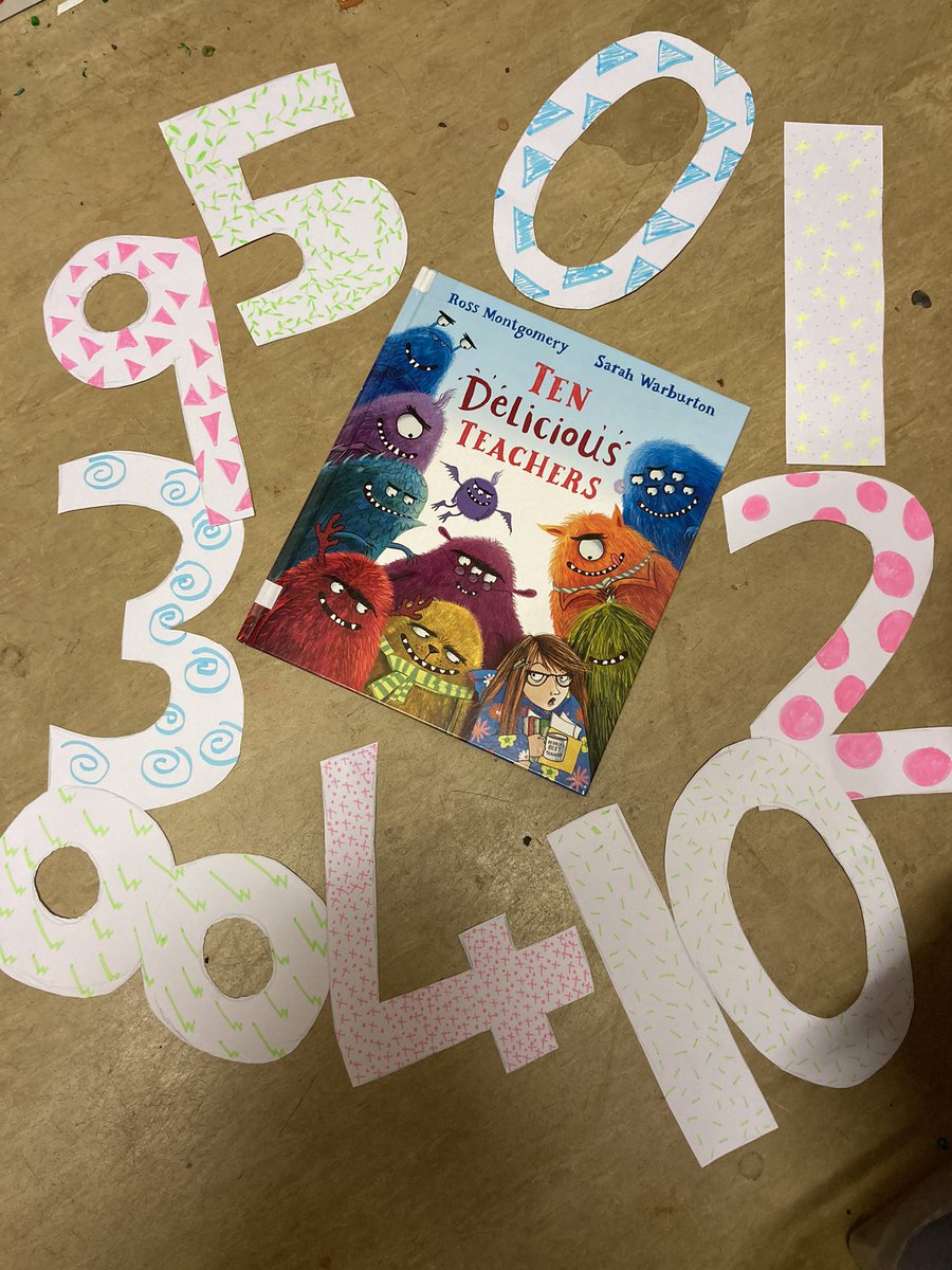 The year 1s loved this ‘delicious’ circle time activity. We learned about number lines and counting down from 10 to 0. Such a fun and engaging book!