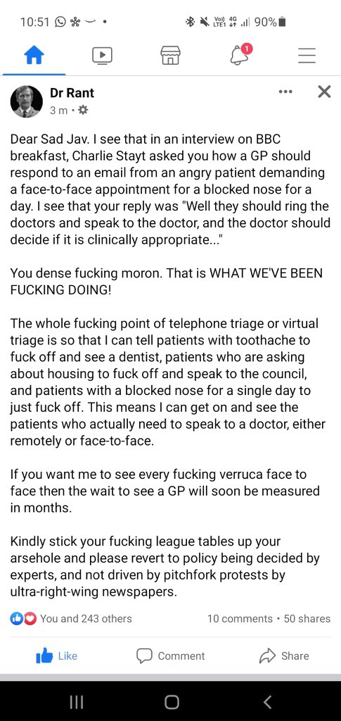 LFinnikin's tweet photo. Dr Rant made me chuckle. https://t.co/UoQa4B2CMW