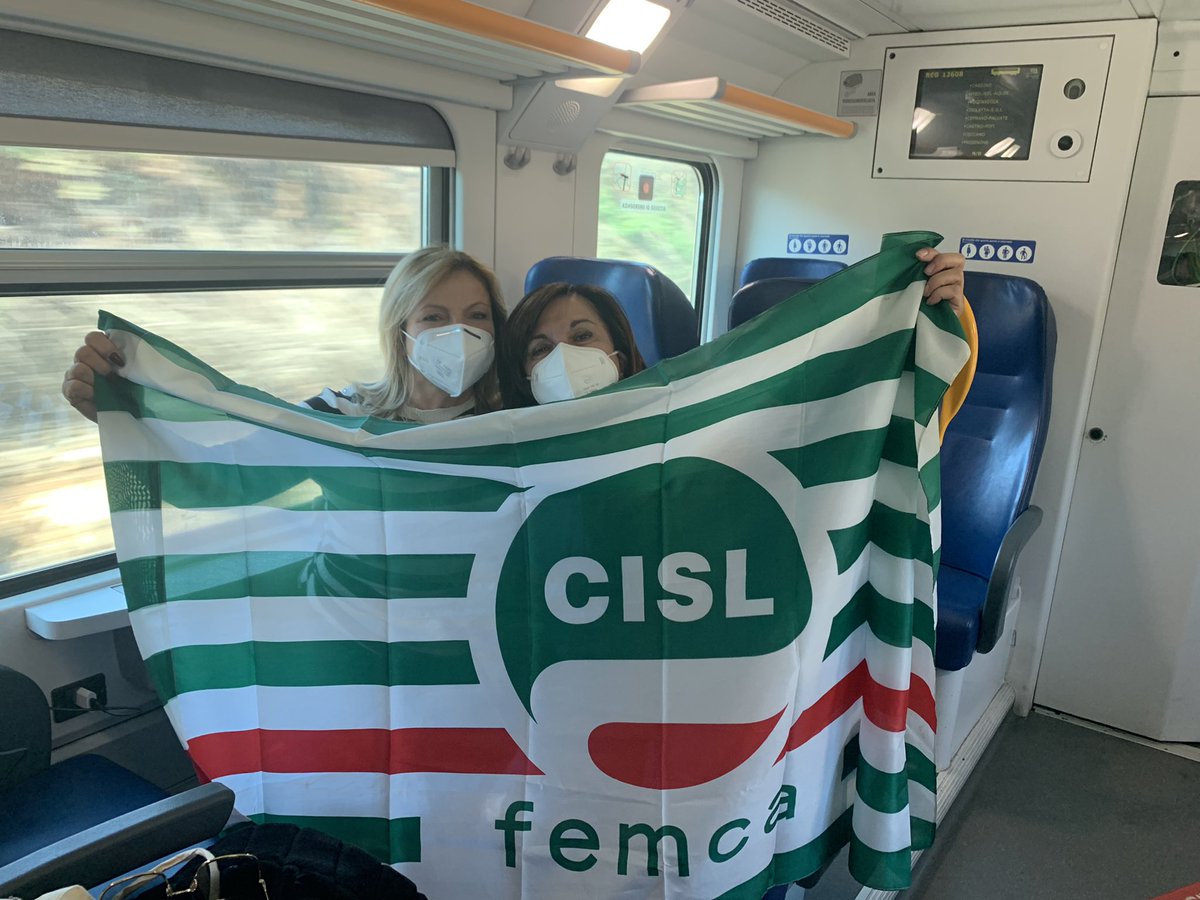 FemcaF's tweet photo. @FemcaF Roma stiamo arrivando @CislNazionale @FemcaCISL https://t.co/aRbIONcKbP