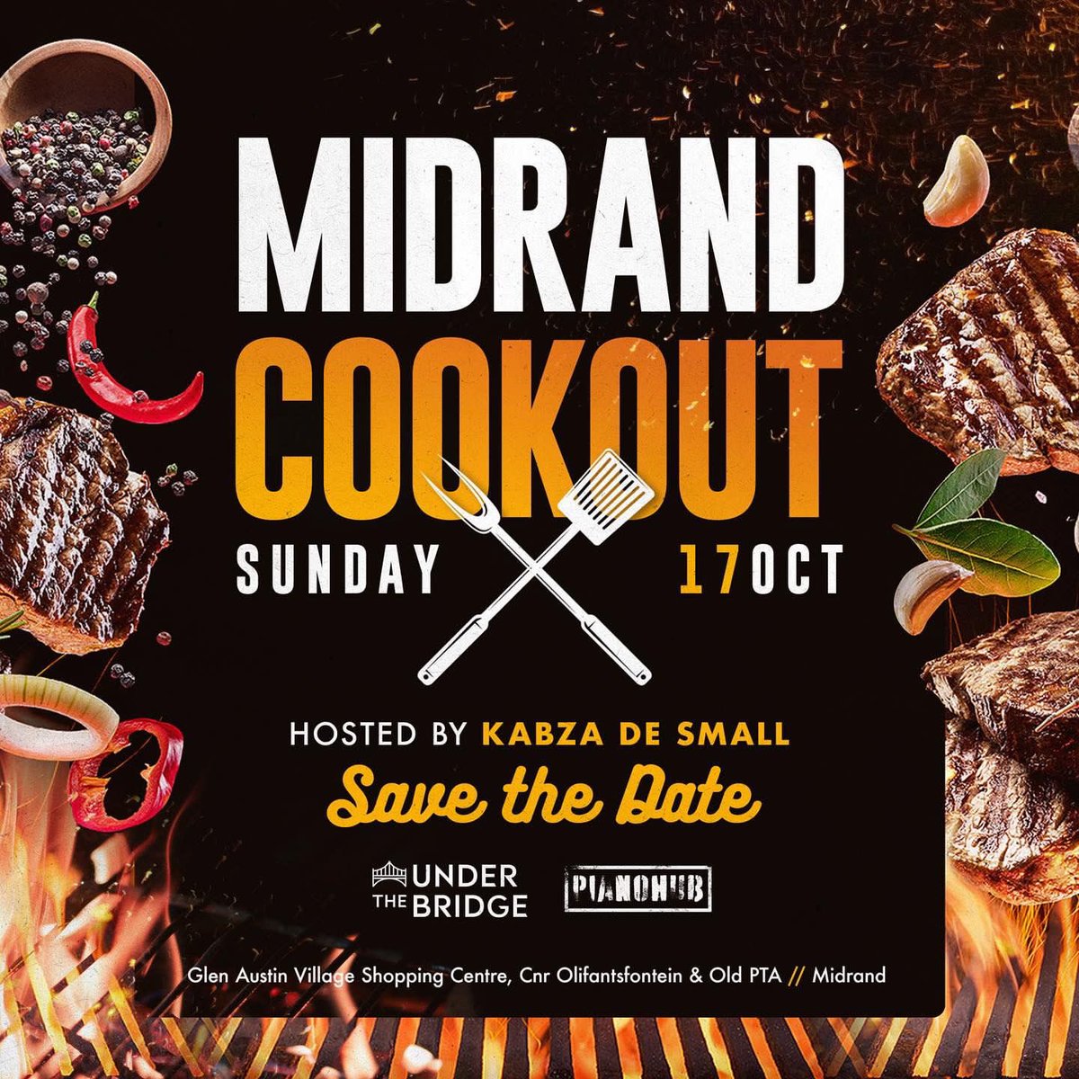 tomorrow let’s do #MidrandCookout hosted by our fave , @KabzaDeSmall_ yea ? 🥰