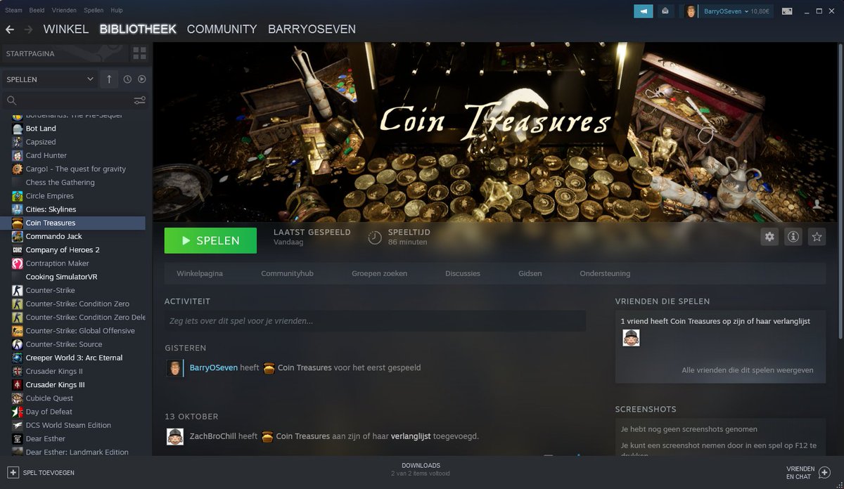 CoinTreasures's tweet photo. Coin Treasures Early Access is finished! It's sent to Steam. When Valve agrees we will release in the beginning of next week! Wishlist us now to get notified when it's time!

#cointreasures #coinpusher #indiedev #indiegames #indiegame #IndieGameDev #gamedev #UnrealEngine https://t.co/TRfcW5RfR1