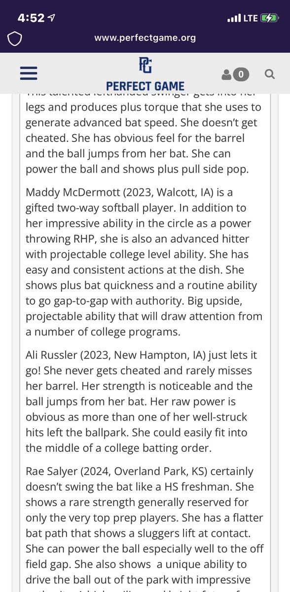Thank you <a href="/PG_Softball/">Perfect Game Softball</a> @PGMidwest for a well run combine!!! Looking forward to the 13th Annual KC Fall Showcase Tournament !!!