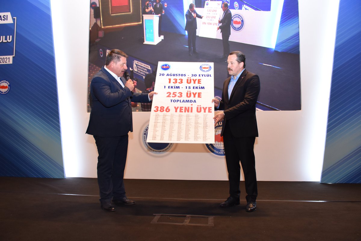 BirlikHaberSen's tweet photo. Birlik Haber-Sen olarak Toplu Sözleşme sonrası hızla artan üye sayılarımızı aktaran tablomuzu Memur-Sen Genel Başkanımız @_aliyalcin_  beye takdim ettik.

Birlik Haber-Sen büyümeye, büyürken güçlenmeye devam ediyor. https://t.co/hOJmCxNlWn