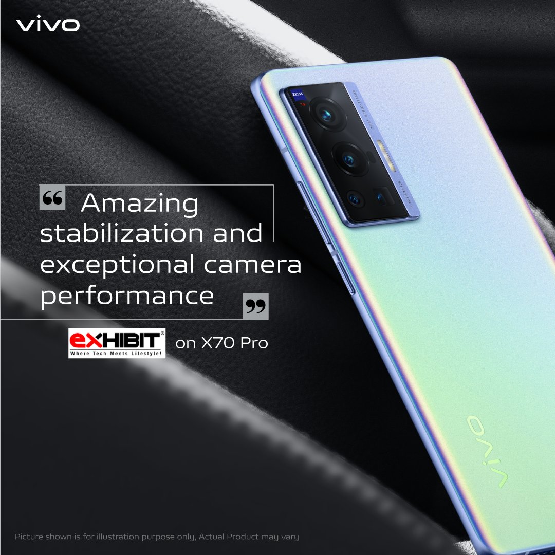 Vivo_India's tweet photo. It's official: #vivoX70Series is a hit! 

This is what the Xperts from @digitindia, @exhibitmagazine and @FoneArena had to say about the latest version of #PhotographyRedefined. 

Get yours today: https://t.co/3U0O5tPvMX https://t.co/YId5BID35P