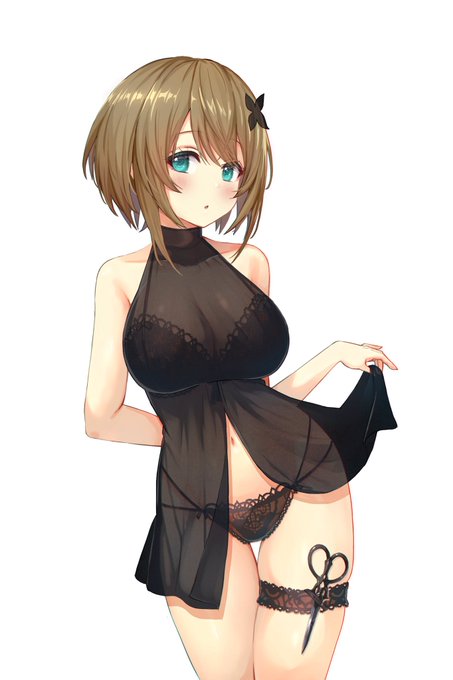 溢れ出す蠱惑的な印象、豊かなる双丘の器、湧き上がり・平伏し・一瞥・拝み・眠りを妨げる誘惑する秋の少女、絶えず尊死するリスの朋輩、結束せよ、推進せよ、地道に己が真の欲を辿れ派道の九十・黒下着#栗駒こまる#こまるんあーと 