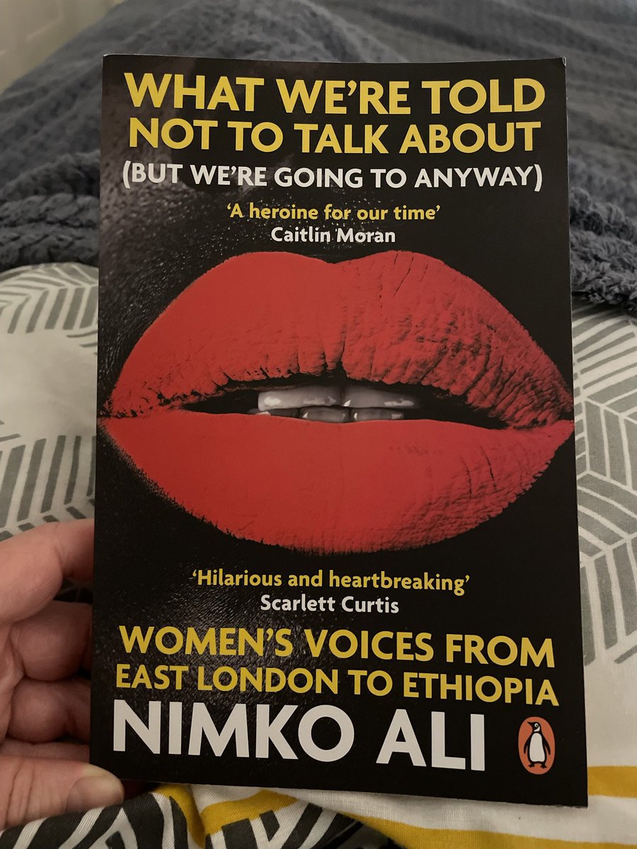Can recommend this book written by  @NimkoAli After complimenting on her dress in the ladies at #CPC21 and then hearing her speak it felt rude not to buy her book. Illuminating, uncomfortable and well worth the read! Stories are to be shared