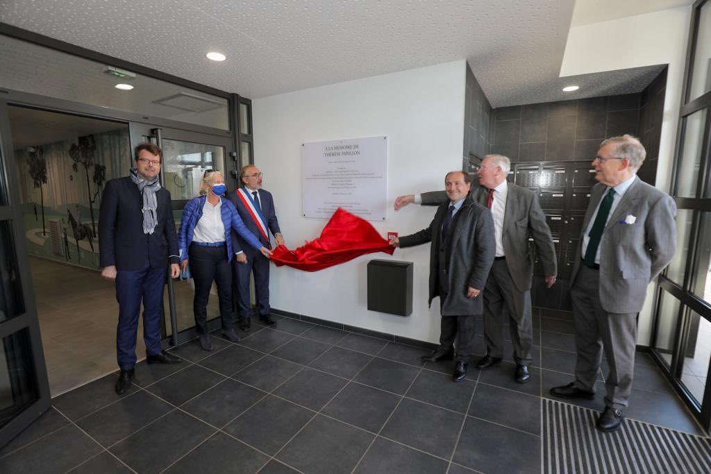Arnaud_Pericard's tweet photo. En présence de Jehan-Éric Winckler, sous-Préfet, de nombreux élus, de l’#AGEFO, de #DOMNIS, de l’association de l’abbaye de #Valloires
➡️ Inauguration de la résidence Thérèse Papillon, rue Bernard Palissy, maison de retraite rénovée pour accueillir des étudiants et jeunes actifs. https://t.co/yxcKou6Ndm