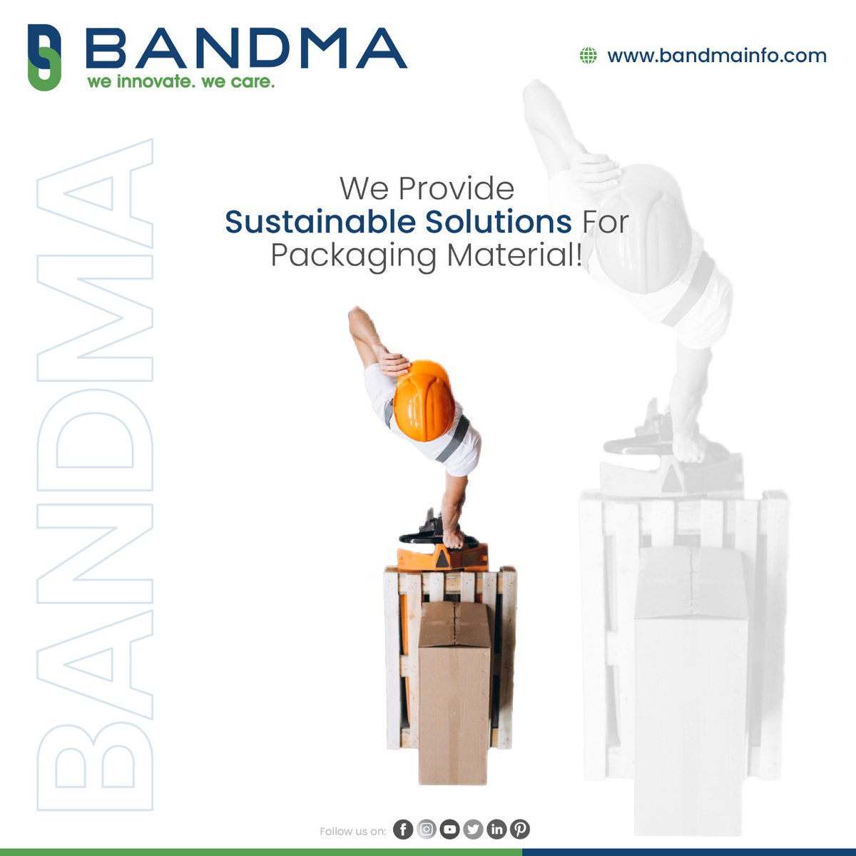 bandma_india's tweet photo. We provide sustainable solutions for packaging material.

Contact us to Get More Details
☎️+9111-45518758, +919899996505
🌐Visit:- https://t.co/6MNWZRC5iQ

@bandma_india 

#ingenuityatwork #packagingmachineries #secondarypackagingsolutions #packaging #packagingmachine https://t.co/Fc0Zqqjx6g