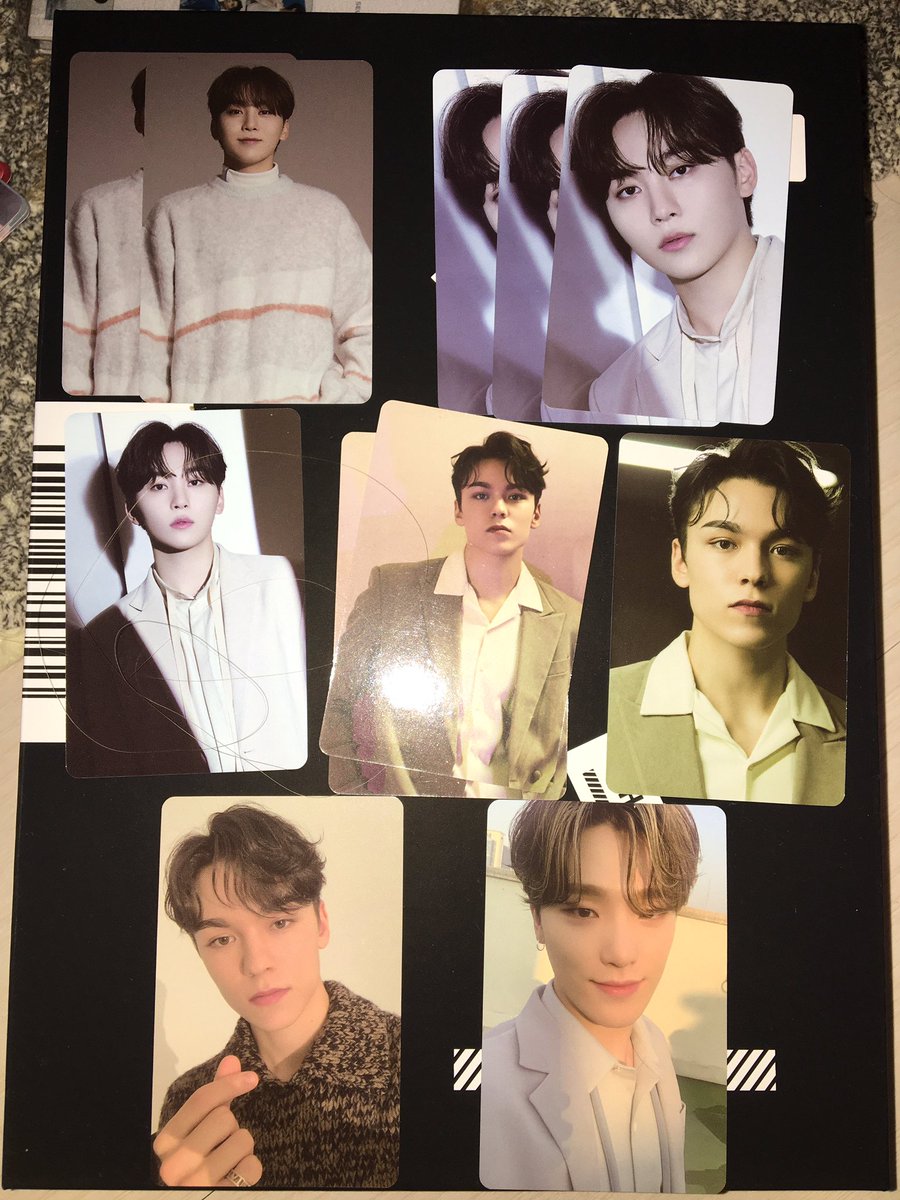 heyseokmin's tweet photo. seventeen incomplete tcs

- P40 each
- onhand
- payo
- mod: s/co, ggx
- reply mine + marked item https://t.co/PoPTNl9g5p