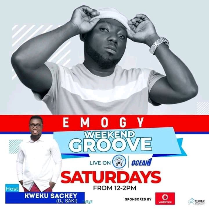 Assin_Talks's tweet photo. @emogy_djr meets @DJSAKIGH on the #WeekendGroove show live on @Ahomka995FM & @ocean1tvgh TV 📻📺
#Emogy
@ocean1tvgh @Mediaconnect4u
@Cma_Gh @cmusicawards
#WeGlobal🌏
#TheTalksFromAssin📣
#CleanHeartPromotions🔑 https://t.co/FTu6g75Tov