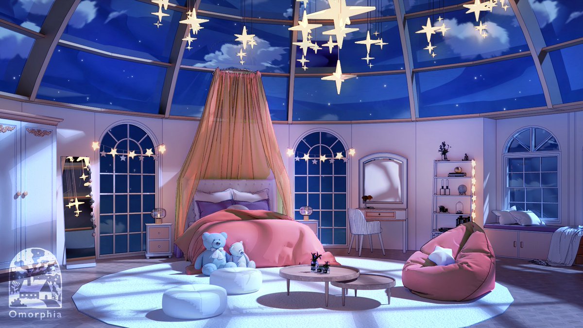 Do you prefer a sky or ocean-roofed room? 🌌🌊