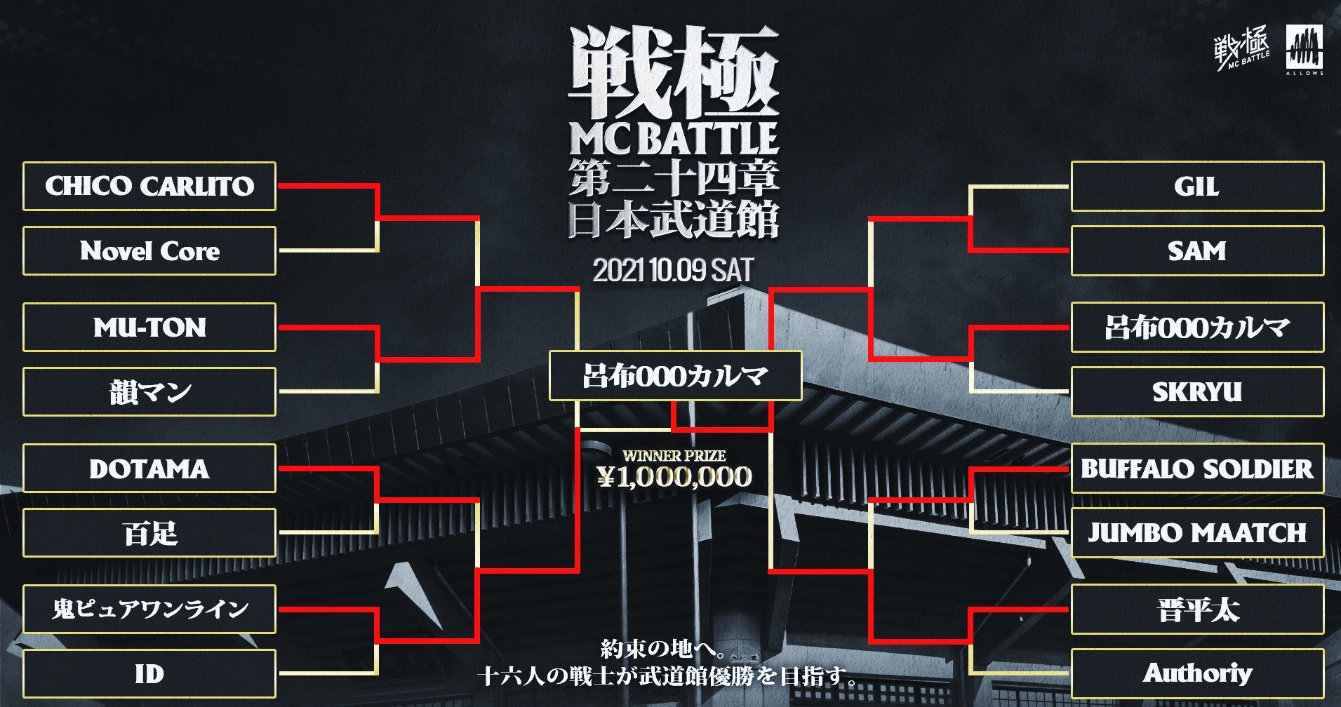 戦極MCBATTLE 公式 on X: 