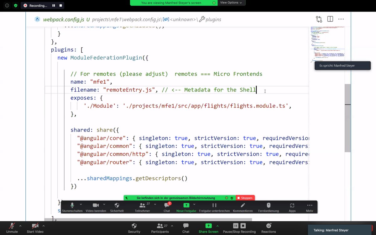 Configuring your MicroFrontends

#AngularNigeria #UsingAngularAtScale