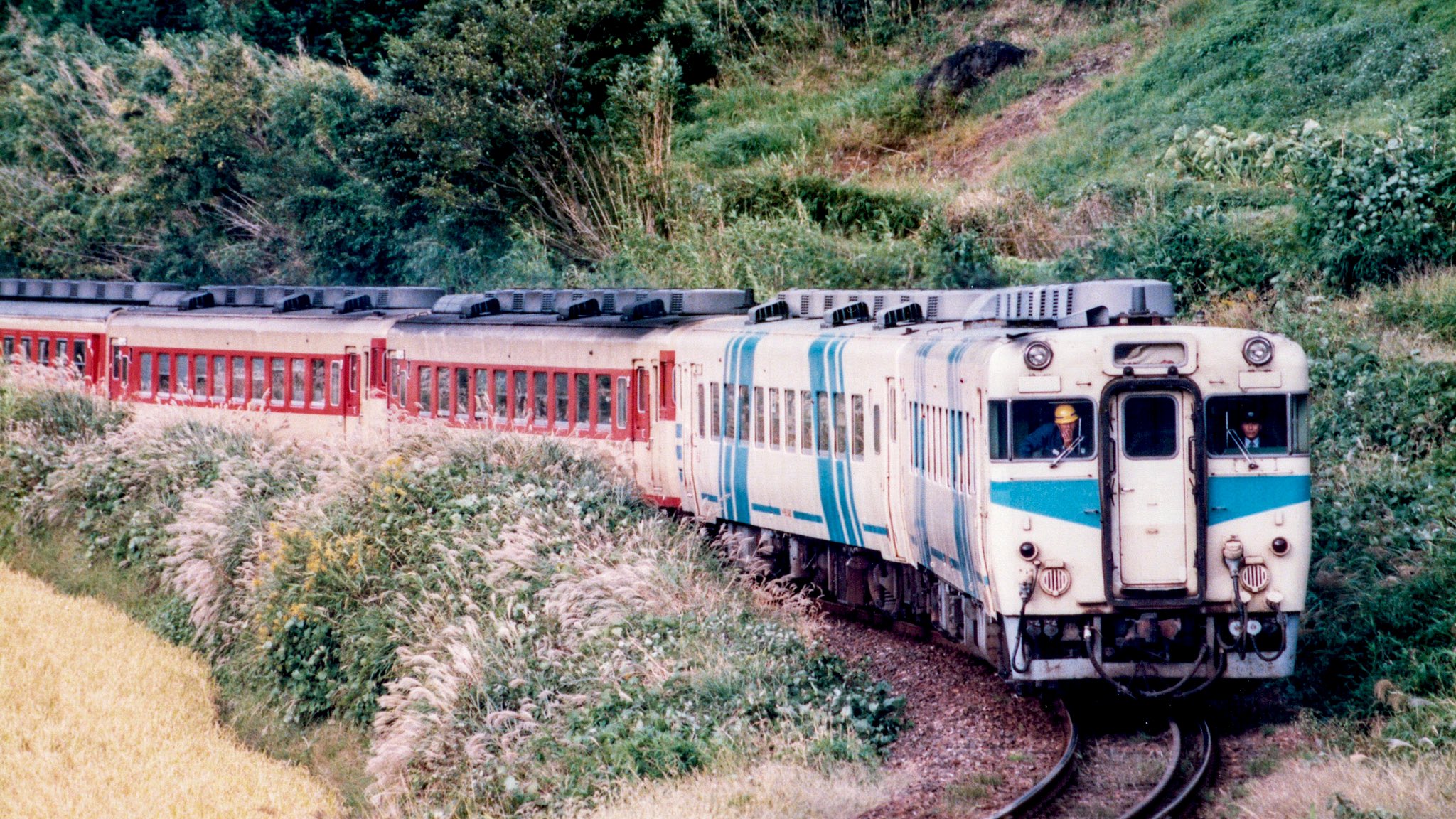 快速 新潟•信州ＤＣリレー号 十日町↔︎長岡/長岡⇔新潟 鉄道部品 キハ58 サボ 快速 新潟•信州DCリレー号 十日町↔︎長岡/長岡⇔新潟 鉄道