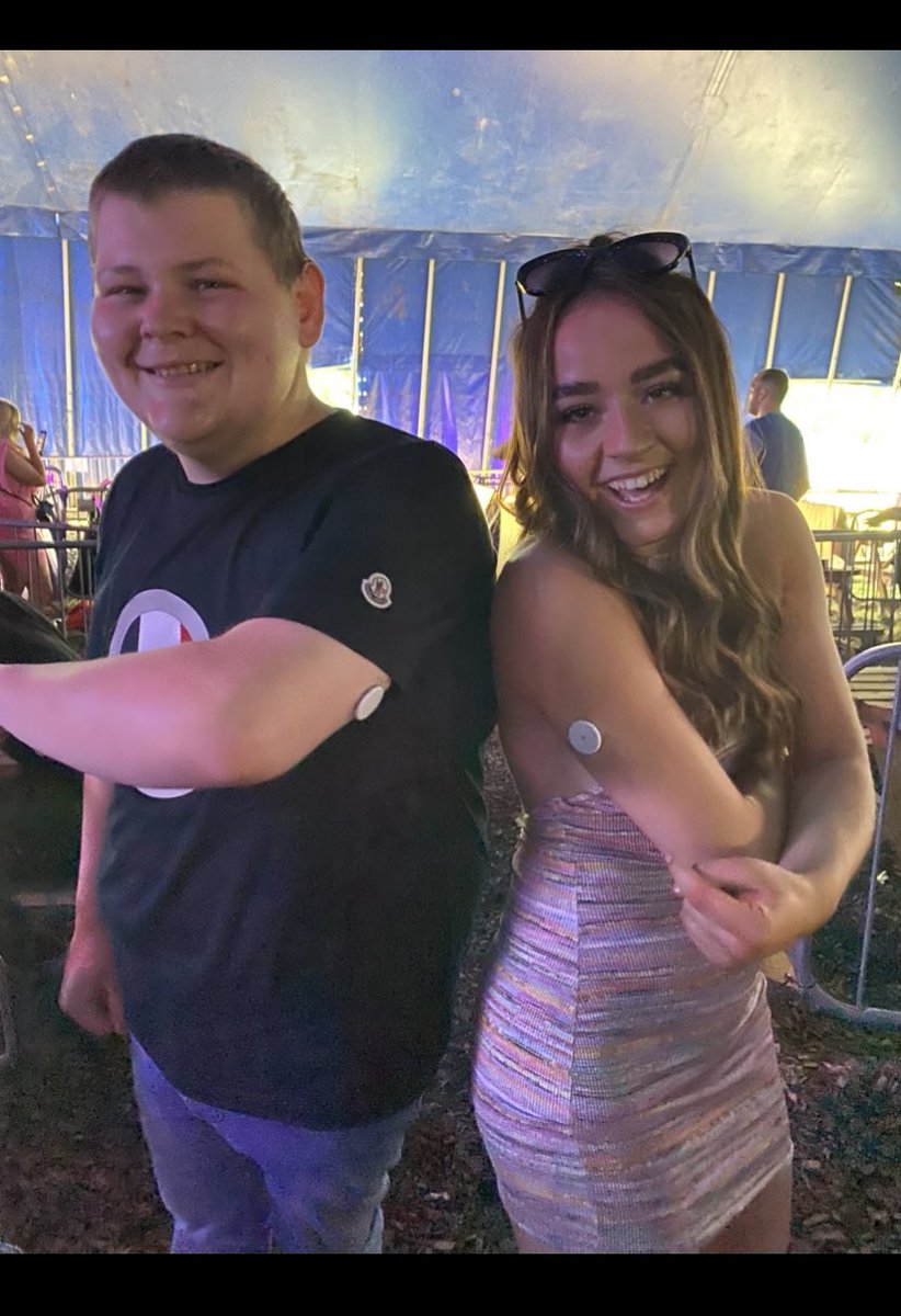 lucy_wieland's tweet image. Happy T1 and tech day! As a 22 year old who loves to go out every weekend, a libre never really matched my outfit! This summer I decided to embrace wearing my libre on show, I attended a festival and I ended up stood next to somebody else also wearing one💙 #Type1andtech