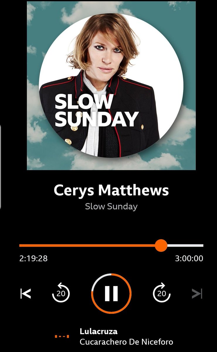 Big thanks to <a href="/cerysmatthews/">Cerys Matthews</a> for including #Lulacruza's track Cucarachero de Niceforo from the #BirdsongProject Vol I on her #SlowSunday show on <a href="/BBC6Music/">BBC Radio 6 Music</a> 🐦💚🐦