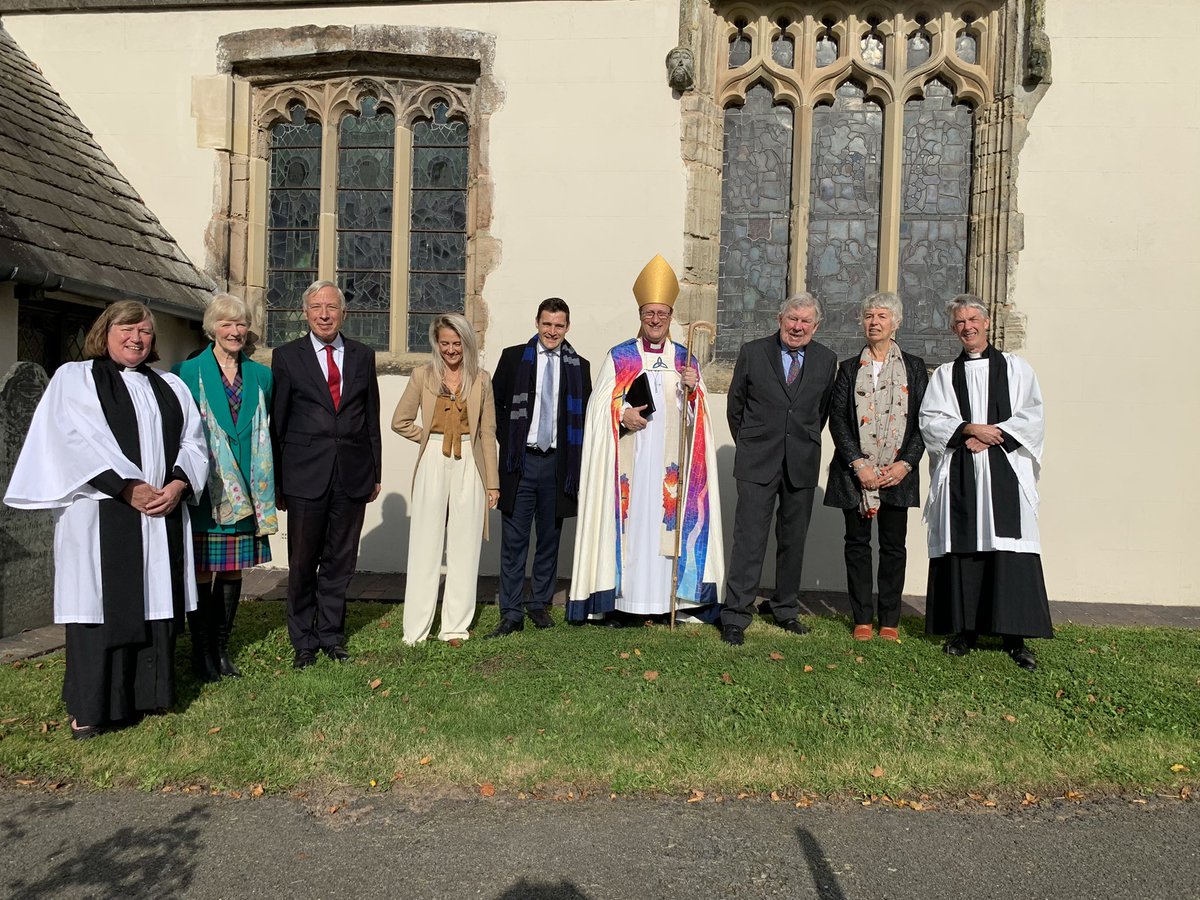 SnowMartyn's tweet photo. A joy to rededicate the parish church of Congerstone and to learn more of its links to Handel. And we observed a moment silence in memory of #DavidAmessMP @leicestercofe @drlukeevans https://t.co/7vtVou0Oz5