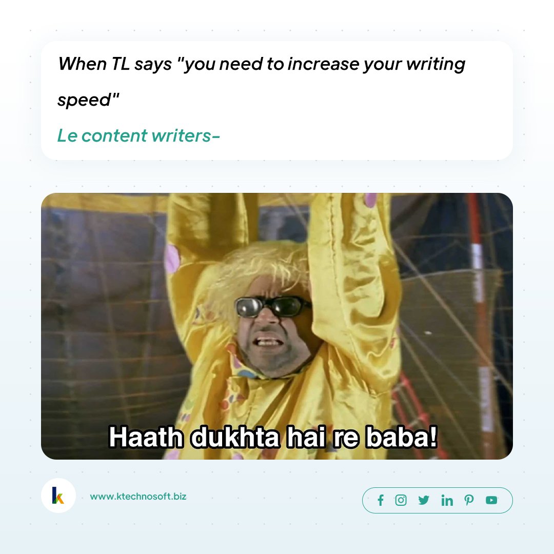 syndelltech's tweet image. #contentwritermemes #memes #digitalamarketingmemes #contentwriting #contentwriters #kirtitechnosoft
