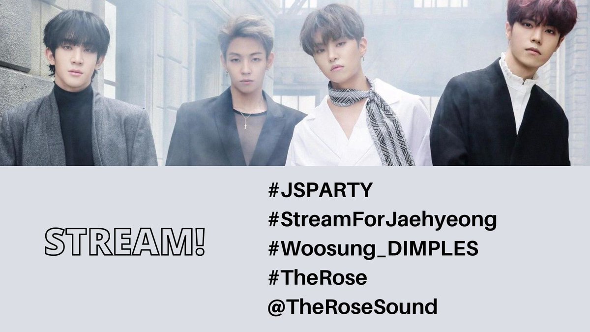 PromoteTheRose's tweet image. STREAM NOW, BLACKROSES! 

#JSPARTY
#StreamForJaehyeong
#Woosung_DIMPLES #TheRose
@TheRoseSound