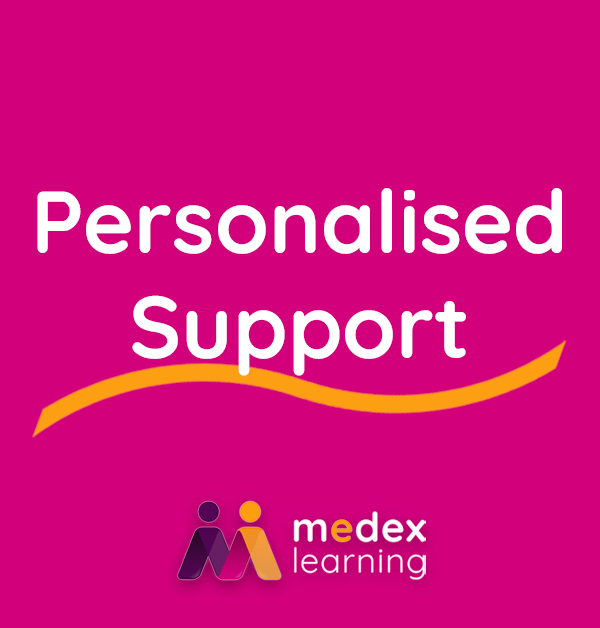 First-class personalised support for all of our courses

Included in your purchase, we're on hand to provide any support and assistance you may need

medexlearning.co.uk

#healthcare #healthcaretraining
